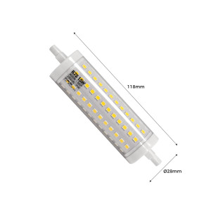 Dimensions ampoule R7S 15W