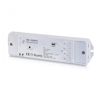 Contrôleur RGBW PWM 12-36V-DC (4 canaux, 5A/canal) Contrôleur RGBW PWM 12-36V-DC (4 canaux, 5A/canal)
