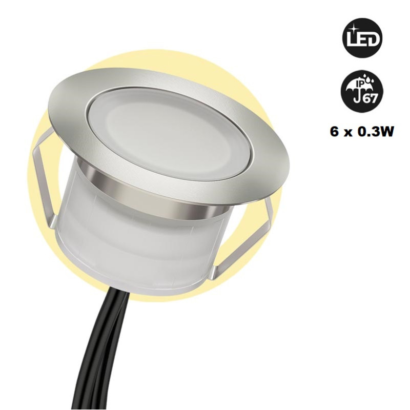 Projecteur extérieur led 5W 12V DC IP 67 - Eclairage led 12 V DC