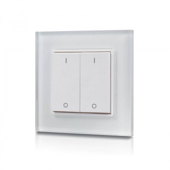variateur deux touches unicolore, radiofréquence, 2 zones de contrôle variateur deux touches unicolore, radiofréquence, 2 zones de contrôle