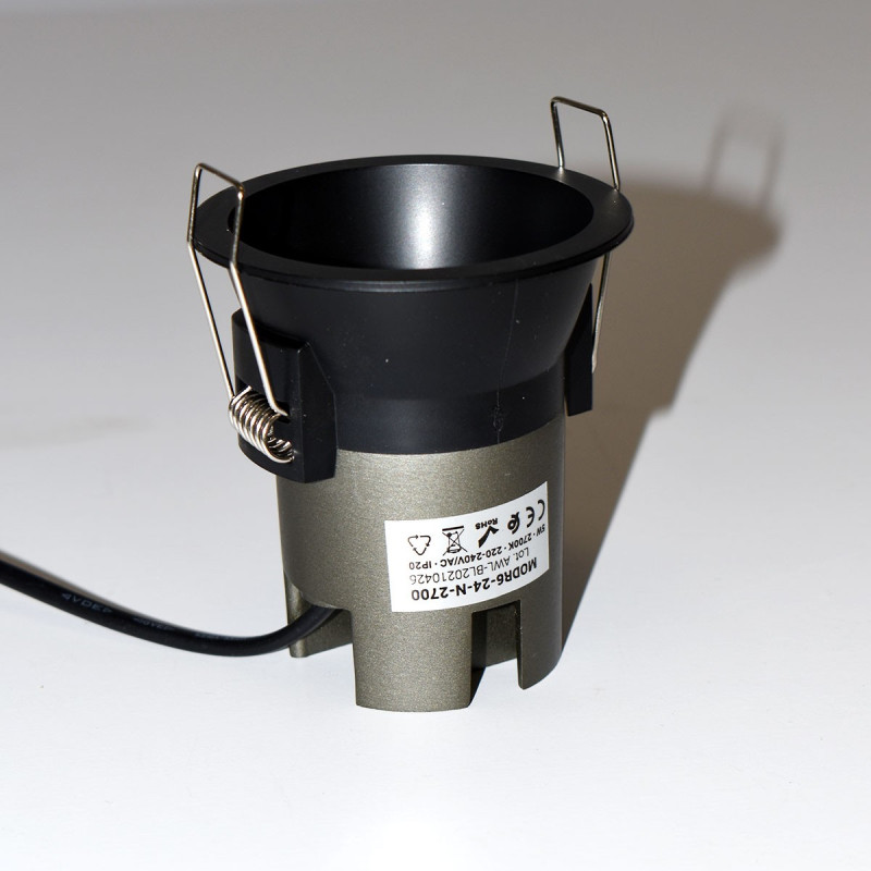 Spot LED encastrable 6W KOPPA - Optique 15º - Découpe Ø 65mm - Faible UGR Spot LED encastrable 6W KOPPA - Optique 15º - Découpe Ø 65mm - Faible UGR