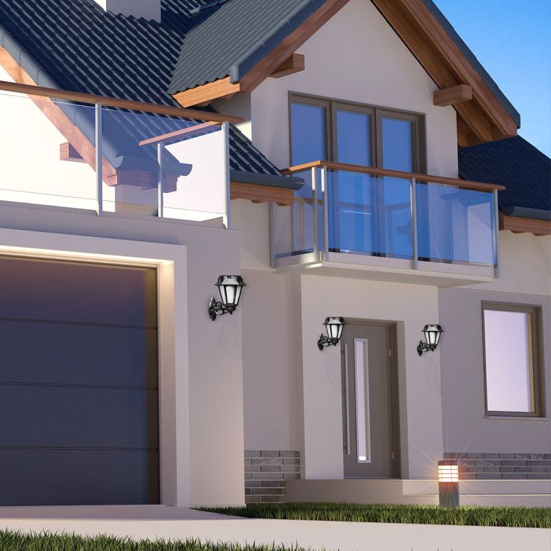 Lanterne murale solaire CCT Lanterne murale solaire CCT