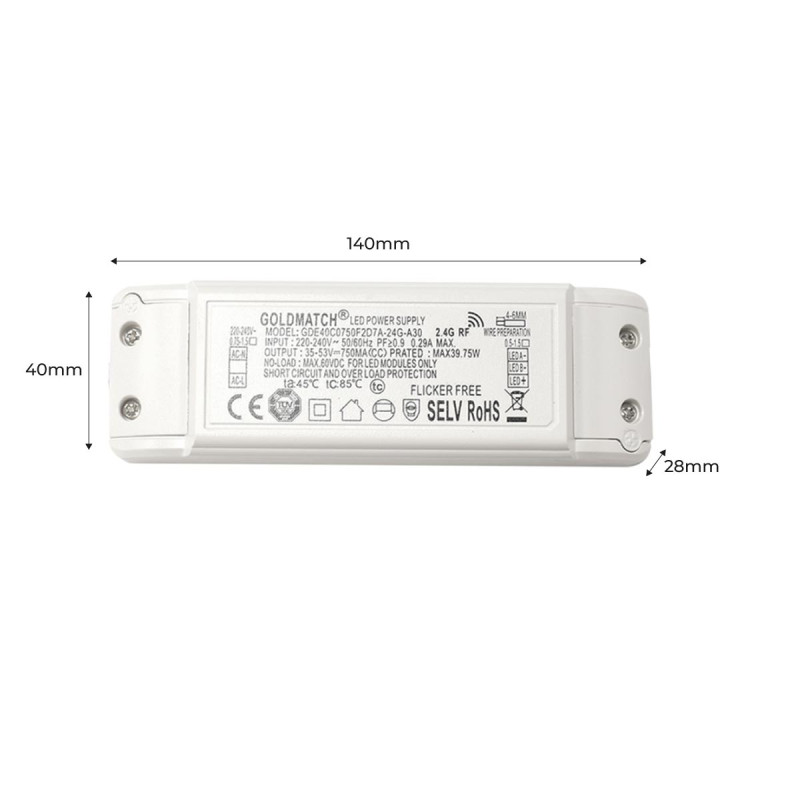 Driver externe Goldmatch Driver externe Goldmatch