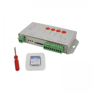 Programmateur Pixel 5-24V avec SDCard 128MB pour ruban LED IC