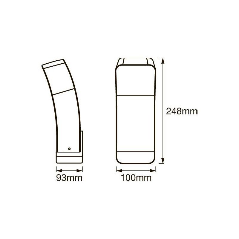 Applique extérieur RGBW SMART WIFI LEDVANCE