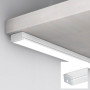 Profilé en aluminium de surface pour bandes LED