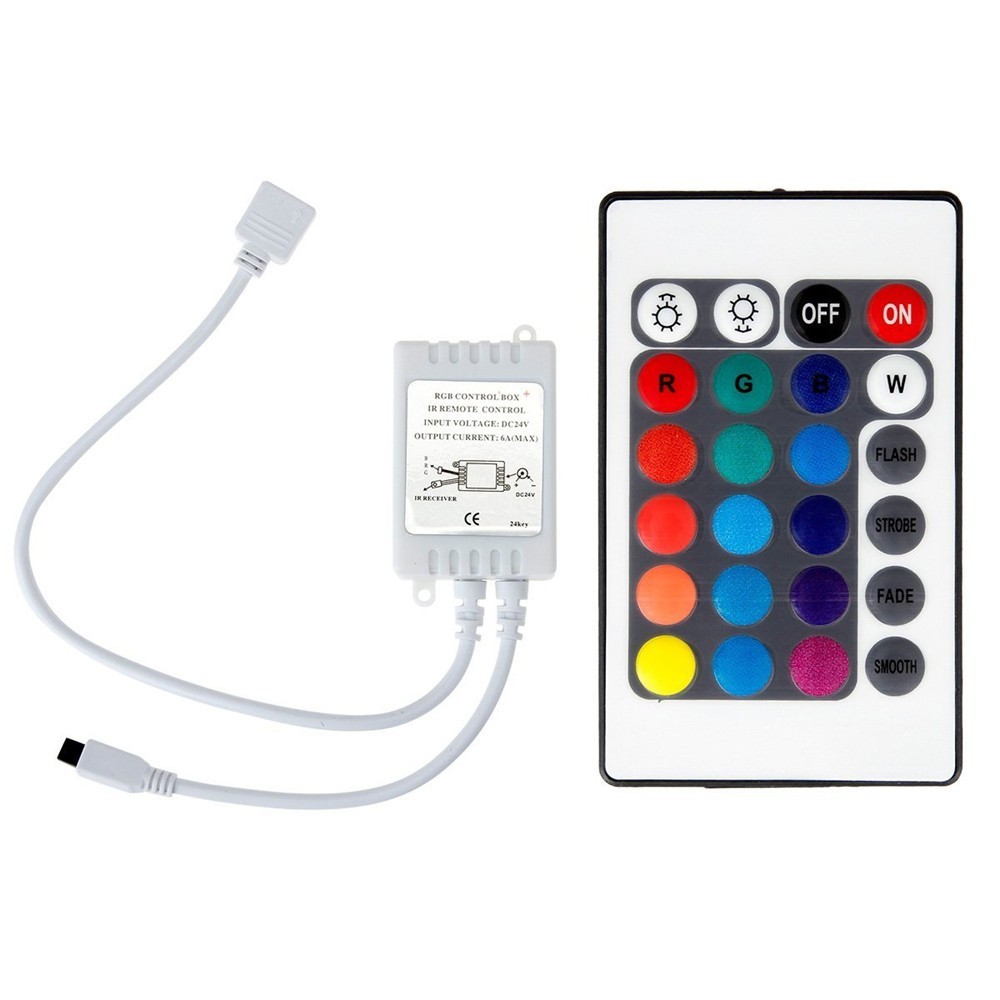 Acheter contrôleur RGB 12V 6A avec télécommande pour ruban LED