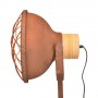 Lampe vintage rouille