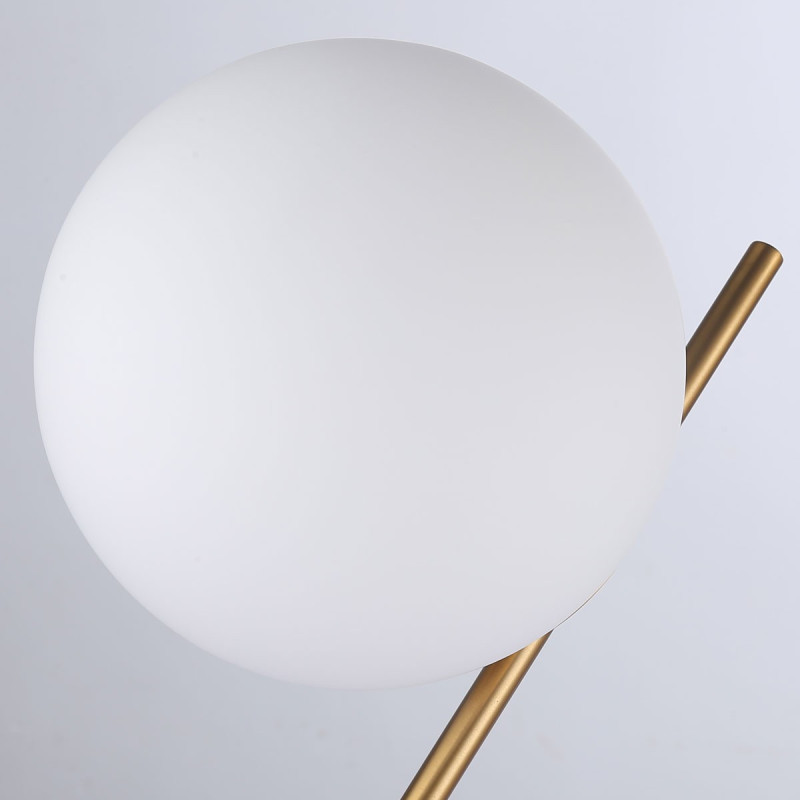 Abat-jour: sphère en verre opale Abat-jour: sphère en verre opale