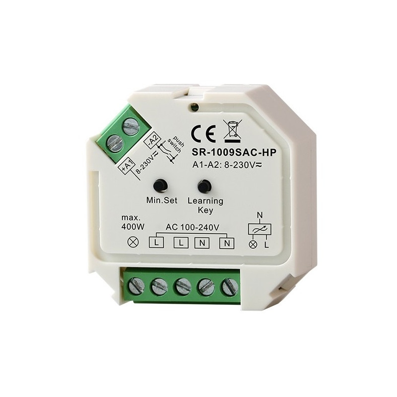 Vente régulateur monocolore Triac 400W 230V (1 canal)