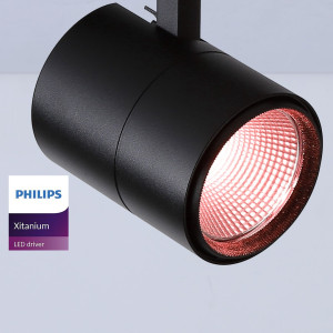 Spot LED pour éclairage visé en tonalité rose