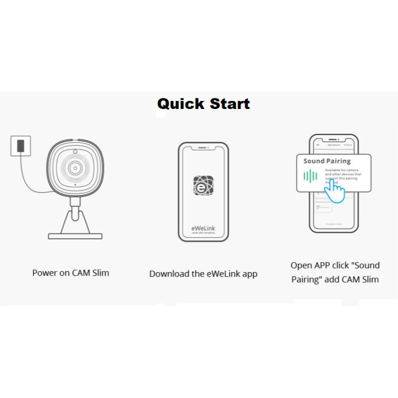 caméra de sécurité domestique intelligente