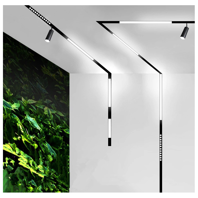 Jonction pour raccorder des rails sur deux plans différents