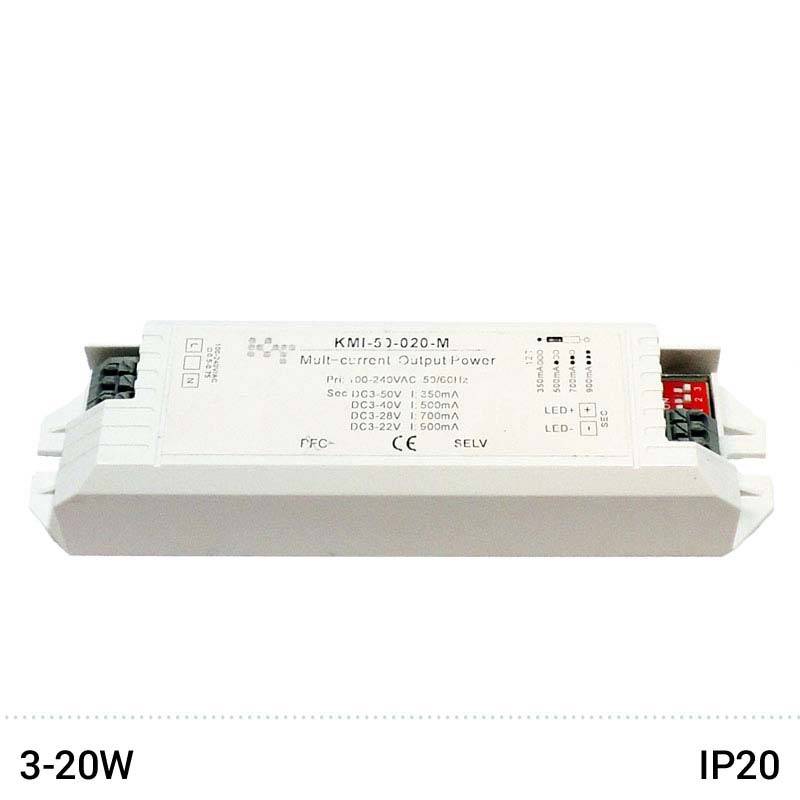 Driver sortie multi-courant 20W