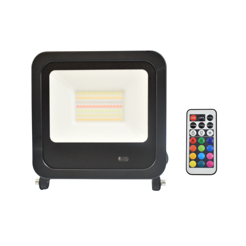 Projecteur LED extérieur RGBW avec télécommande Projecteur LED extérieur RGBW avec télécommande