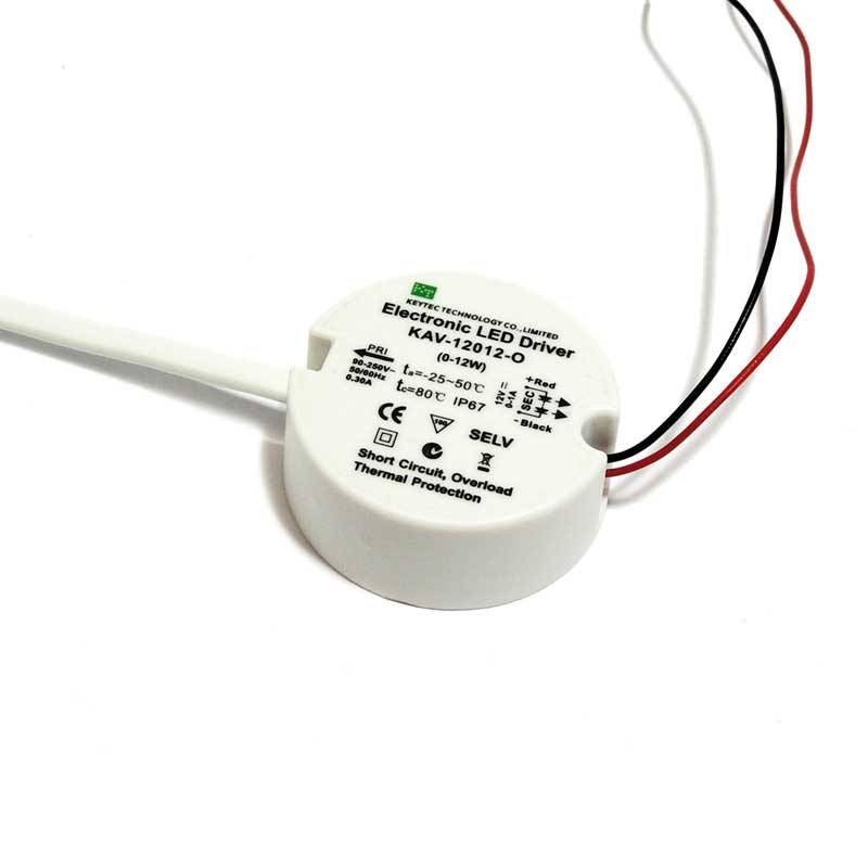 Alimentation étanche 12W 12V DC IP67 0.85A