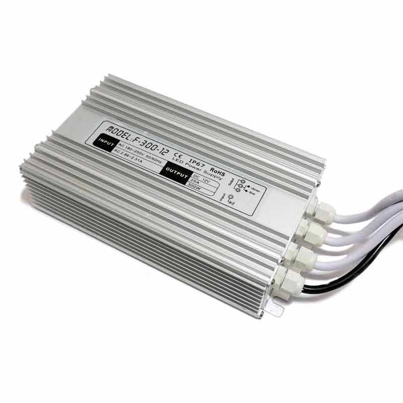 Alimentation étanche 300W 12V DC 25A IP67