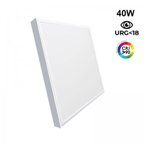 Panneau LED plat en saillie 60x60cm - Driver OSRAM - 40W - UGR18