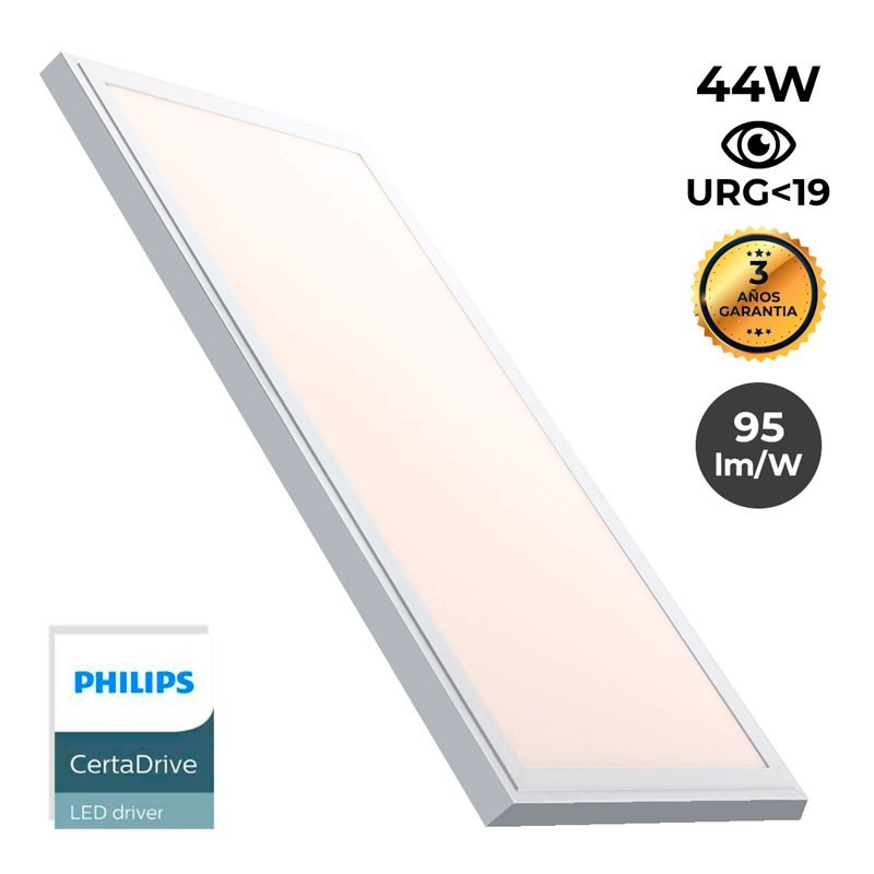 Panneau LED plat de surface 120X30 cm - Driver Philips