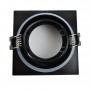 Support downlight carré