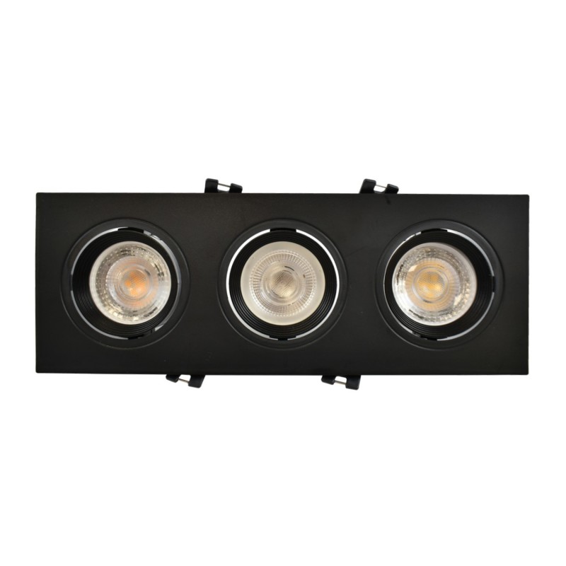 Support pour trois ampoules GU10 Support pour trois ampoules GU10