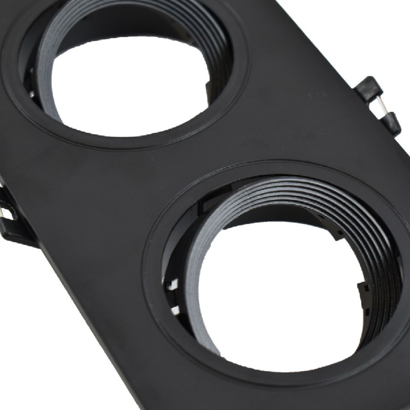 Support triple spot en polycarbonate Support triple spot en polycarbonate