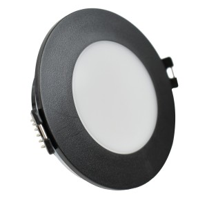 Collerette Downlight Ronde Orientable pour Ampoule LED GU10/GU5.3 Coupe Ø  80mm - Ledkia