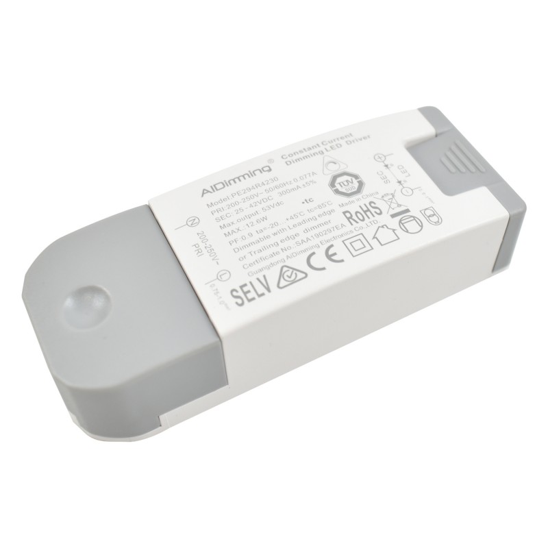Driver triac dimmable 25-42VDC 300MA