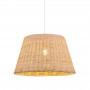 Lampe suspendue en osier