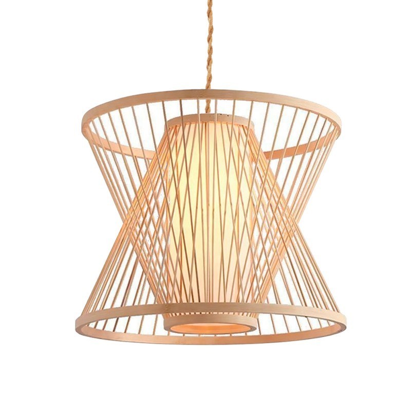 Suspension en bambou