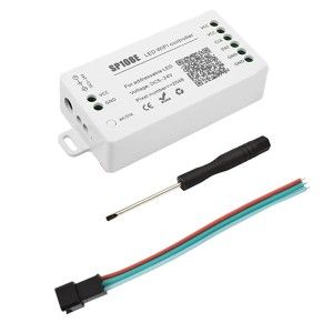 Contrôleur LED IC pixel WIFI RGB/RGBW - 5-24V DC - 2048 pixels