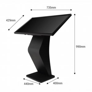 Table tactile dimensions