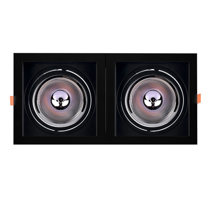 Pack support spot encastrable