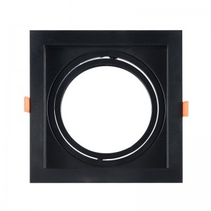 Support downlight carré