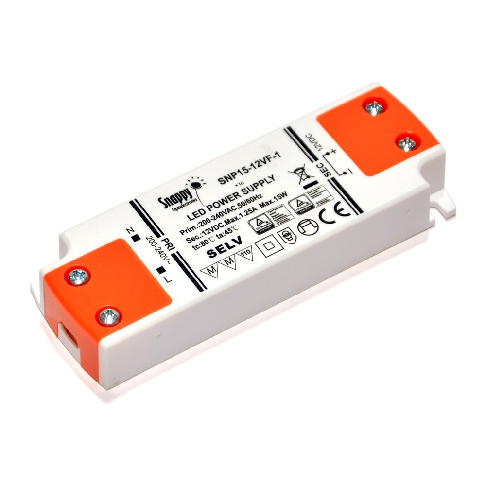 Alimentation 15W 12V DC 1.25A ultra fine