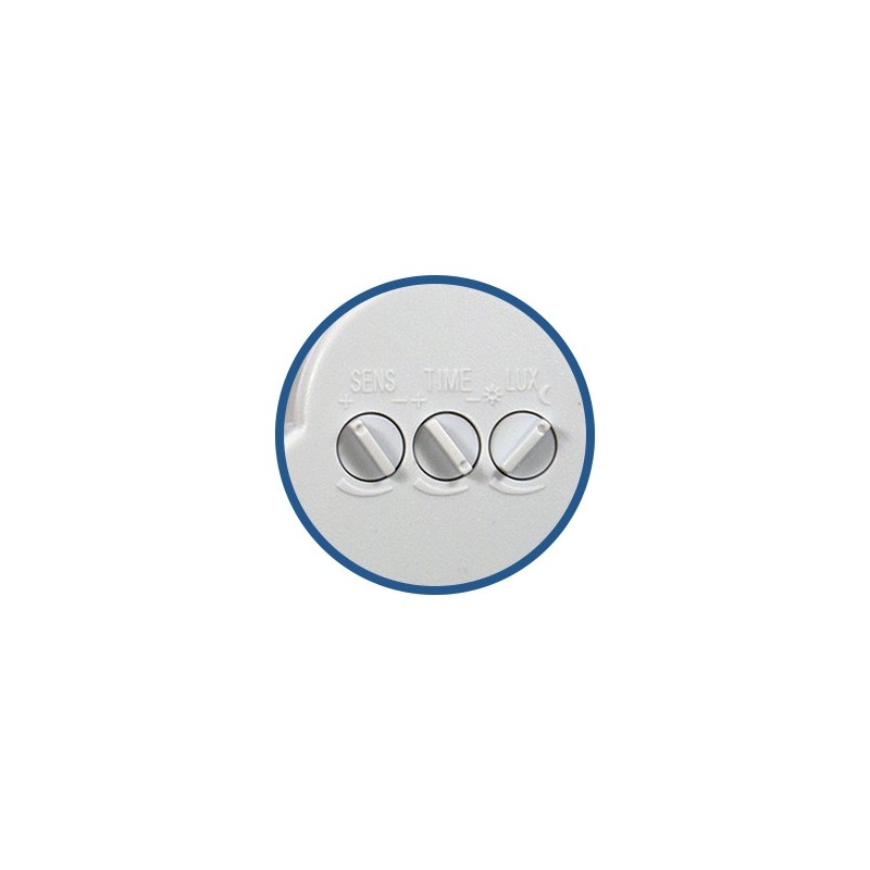 Douille E27 détecteur de présence PIR intégré IP44