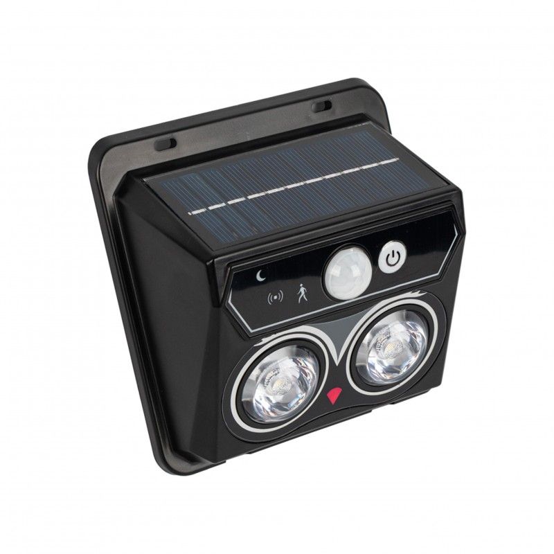 Applique solaire avec design original en forme de hibou