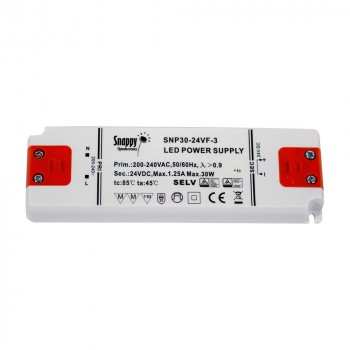 Transformateur 24V 30W 1.25A IP20 ultra fin Transformateur 24V 30W 1.25A IP20 ultra fin
