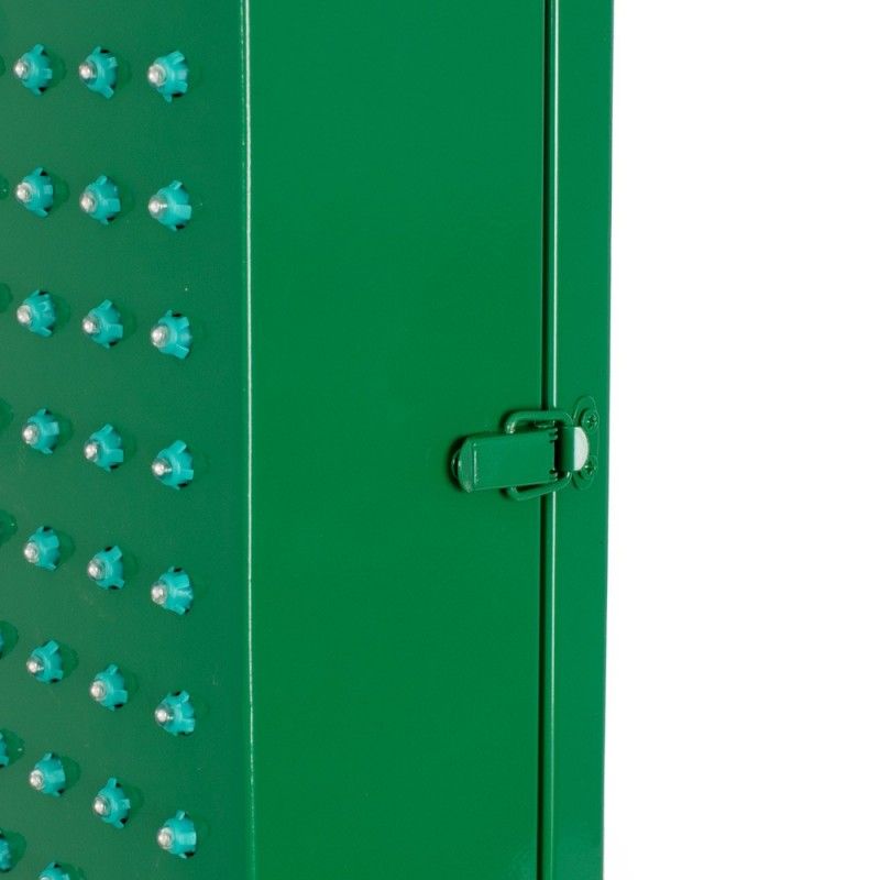 Boîtier métallique vert