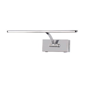 Applique tableau LED à batterie - Dimmable - 4W - 34cm en chrome