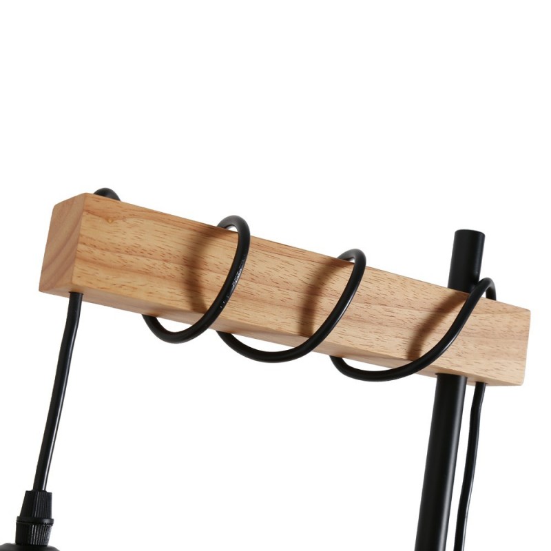 Réglage du câble par son support en bois Réglage du câble par son support en bois