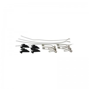 Cardan en acier pour deux ampoules QR111 LED