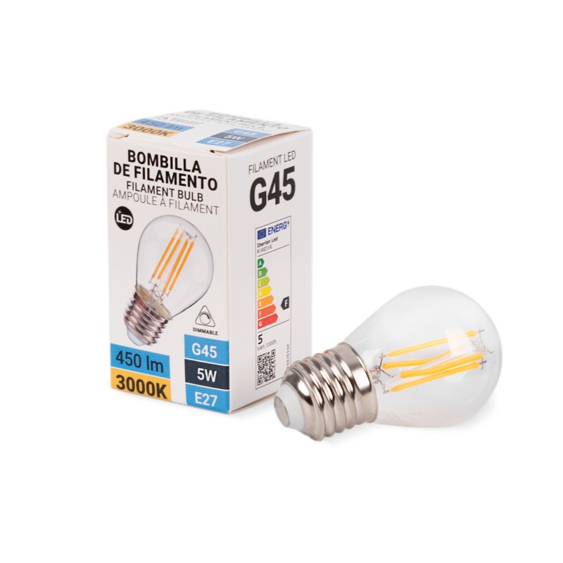 Filament Bulb 5W Ampoule Ambre - E27 LED 5W