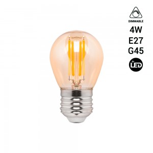 Ampoule LED E27 4W Filament G45 - Dimmable