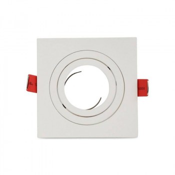 Support encastrable basculable premium pour dichroïque LED Support encastrable basculable premium pour dichroïque LED