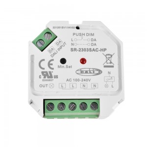 Régulateur TRIAC DALI contrôle PUSH 400W SR-2303SAC-HP