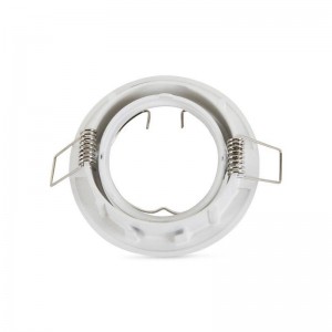 Support Encastrable Rond Basculable aluminium standard