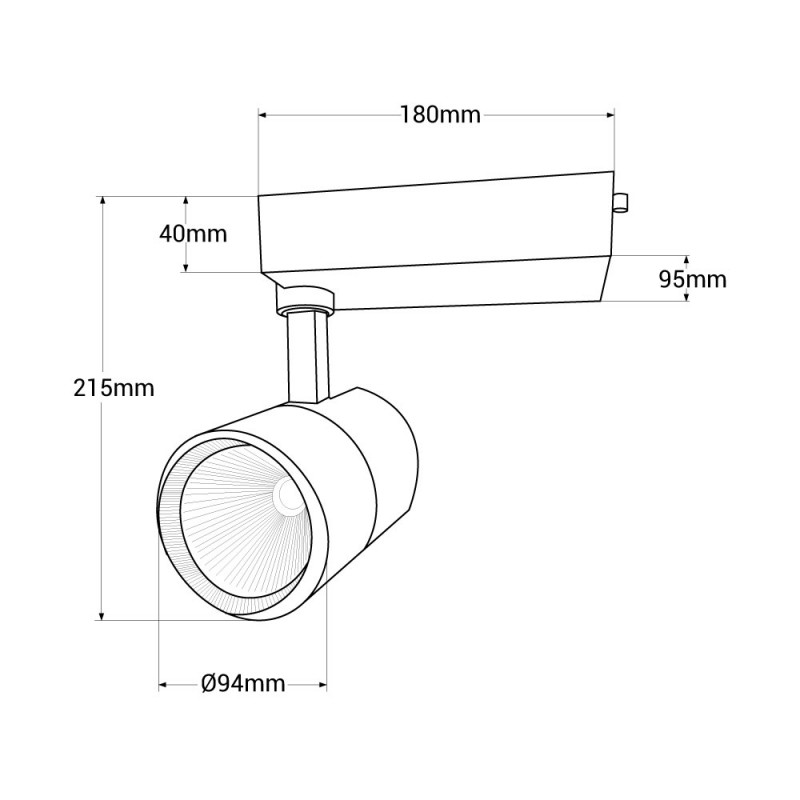 Rampe Dyna-LED un échangeur aluminium pour l'aquariophilie ou l'éclairage  horticole - 30cm