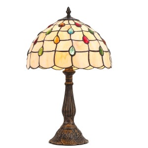 Lampe à poser "Rafa" inspiration "Tiffany" - Ø 30cm