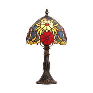 Lampe à poser "Saura" inspiration "Tiffany" - Ø 20cm